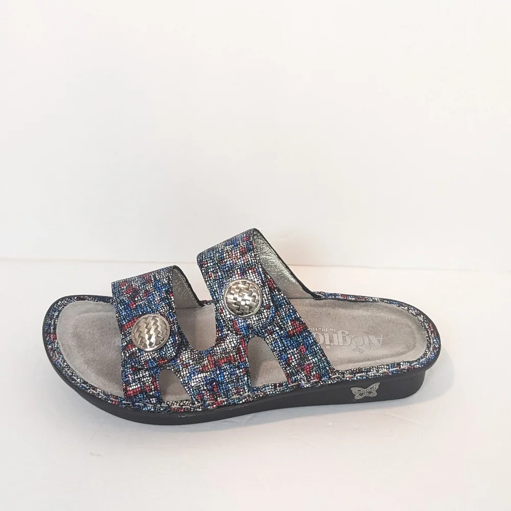 Alegria leather Violette sandals - Picture 2 of 16